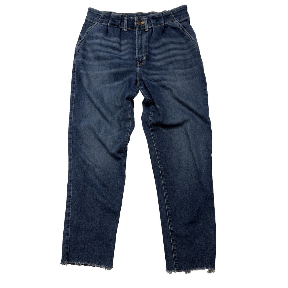 Hollister Ultra High-Rise Mom Jeans Women's Size 5 (32x26‎ Fit) Vintage Stretch